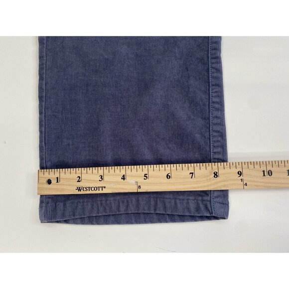 Peter Millar Superior Soft Corduroy 5 Pocket Pants Blue Gray Men’s 40x27 Classic - Picture 14 of 15